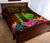 New Caledonia Polynesian Quilt Bed Set - Hibiscus and Banana Leaves - Polynesian Pride