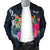 Fiji Polynesian Men's Bomber Jacket - Tropical Flower - Polynesian Pride