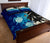 Personalized - Hawaiian Sea Turtle Symbol Palm Tree Quilt Bed Set - Polynesian Pride