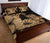 Hawaii Turtle Quilt Bed Set Polynesian Hibiscus Art Gold AH - Polynesian Pride