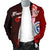 Northern Mariana Islands Polynesian Custom Personalised Men's Bomber Jacket - Coat Of Arm With Hibiscus - Polynesian Pride