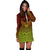 Hawaii Women's Hoodie Dress - Polynesian Circle Pattern - Polynesian Pride