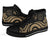 Palau High Top Canvas Shoes - Gold Tentacle Turtle - Polynesian Pride