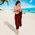 Polynesian Custom Personalised Sarongs - Red Turtle - Polynesian Pride