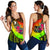 Yap Women's Rscerback Tank - Polynesian Hook And Hibiscus (Reggae) - Polynesian Pride