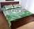 Hawaii Turtle Polynesian Palm Tree Leaf Quilt Bed Set - Polynesian Pride