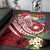 The Philippines Area Rug - Summer Plumeria (Red) - Polynesian Pride