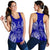 Palau Polynesian Women Tank Top Map Blue - Polynesian Pride