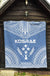 Kosrae Premium Quilt - Kosrae Flag Polynesian Chief Bluecs Version - Polynesian Pride