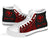 Hawaii Polynesian Custom Personalised High Top Shoes - Hawaii Pride Red Version - Polynesian Pride