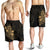 Polynesian Men's Shorts - Gold Pineapple - Polynesian Pride