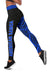 American Samoa Leggings - Blue Tattoo - Polynesian Pride