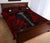 Marshall Islands Quilt Bed Set - Marshall Islands Seal & Polynesian Red Tattoo Style - Polynesian Pride