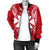 Wallis And Futuna Polynesian Men's Bomber Jacket Map Red White - Polynesian Pride