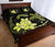 Hawaii Polynesian Turtle Plumeria Quilt Bed Set - Pog Style Yellow - Polynesian Pride