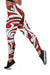 Polynesian Maori Ethnic Ornament Red Hawaii Women's Leggings AH - Polynesian Pride