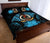 Vanuatu Polynesian Quilt Bed Set Hibiscus Blue - Polynesian Pride