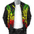 New Caledonia Polynesian Men's Bomber Jacket Map Reggae - Polynesian Pride