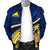 Tokelau Men's Bomber Jacket Polynesian Shark Tattoo - Polynesian Pride