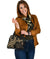 Palau Shoulder Handbag - Gold Tentacle Turtle - Polynesian Pride