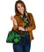 Wallis and Futuna Shoulder Handbag - Green Tentacle Turtle - Polynesian Pride