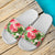 Hawaii Plumeria Hibiscus Pattern Slide Sandals - Polynesian Pride