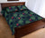 Hawaii Quilt Bed Set Tropical Monstera Leaf Green AH - Polynesian Pride