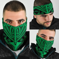 New Zealand Maori Koru Bandana 3 Pack - Green 3pcs package One Size - Polynesian Pride