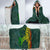 Hawaii Monstera Kalo Hula Girl Kanaka Maoli Hooded Blanket - Polynesian Pride