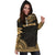 Samoa Women's Hoodie Dress - Polynesian Gold Chief - Polynesian Pride