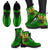 Ireland Celtic Leather Boots - Happy Leprechaun - Polynesian Pride