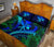 Hawaii Shark Polynesian Tropical Quilt Bed Set - Blue - Polynesian Pride