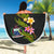 Samoa Beach Custom Personalised Blanket - Plumeria Tribal - Polynesian Pride