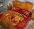 Hawaii Polynesian Quilt Bed Set - Vintage Polynesian Turtle (Red) - Polynesian Pride