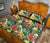 Hawaii Quilt Bed Set Tropical Leaves Flowers And Birds Floral jungle AH - Polynesian Pride