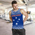 Samoa Custom Personalised Men's Tank Top - Polynesian Fog Blue - Polynesian Pride