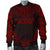 Norfolk Island Polynesian Chief Men's Bomber Jacket - Red Version - Polynesian Pride