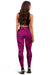 Polynesian Maori Lauhala Pink Hawaii Women's Leggings AH - Polynesian Pride