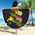 Papua New Guinea Beach Blanket - Plumeria Tribal - Polynesian Pride