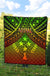 Polynesian Kosrae Premium Quilt - Reggae Vintage Polynesian Patterns - Polynesian Pride