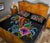 Hawaii Quilt Bed Set - Hawaii Hibiscus Cephalofoil Tattoo - Polynesian Pride