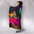 Tahiti Hooded Blanket - Summer Hibiscus - Polynesian Pride