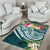 American Samoa Polynesian Area Rug - Summer Plumeria - Polynesian Pride