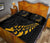 New Zealand Maori Lion Rugby Quilt Bed Set - Polynesian Pride