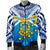 Tuvalu Rugby Men Bomber Jacket Polynesian Flag - Polynesian Pride