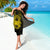 Hawaii Hibiscus Sarong - Harold Turtle - Yellow - Polynesian Pride