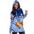 Mate Ma'a Tonga Rugby Women's Hoodie Dress Polynesian Creative Style - Blue - Polynesian Pride