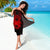 Hawaii Hibiscus Sarong - Harold Turtle - Red - Polynesian Pride