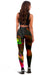 Samoa Polynesian Women's Leggings - Hibiscus and Banana Leaves - Polynesian Pride