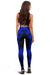 Marshall Islands Islands Women Leggings Polynesian Pattern Blue - Polynesian Pride